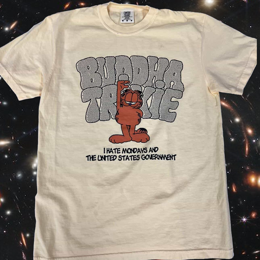 Buddha Trixie I Hate Mondays T Shirt